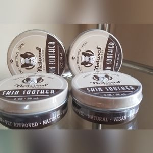 Natural Dog Company Skin Soother 2 oz lot of 4